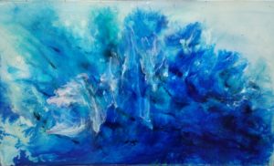 ©Kate Shafferacrylic | pouring | ocean | painting
