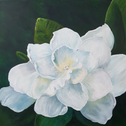 Gardenia is part of the garden series by Kate Shaffer